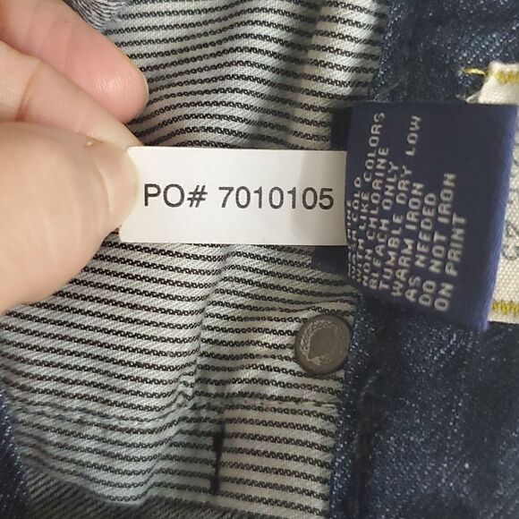 Madewell Denim Cut Off Jean Shorts Dark Wash Size 25 - Picture 8 of 8